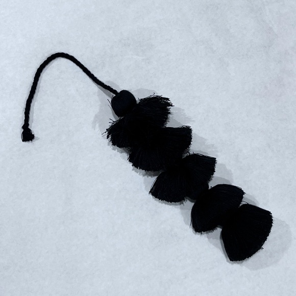 Nena & Co. Handbags - Nena & Co Ebony Pom Tassel